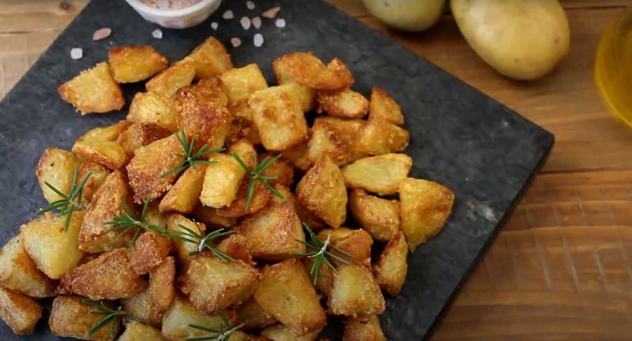 Recette : Pommes de terre croustillantes au four