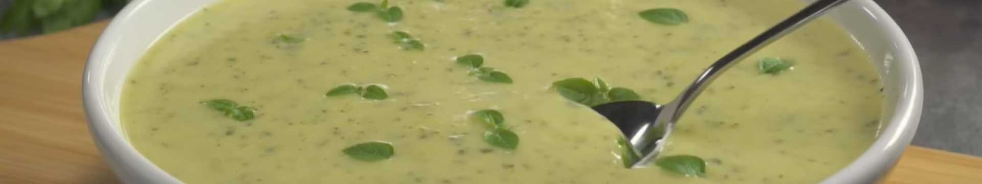 Crème de courgettes