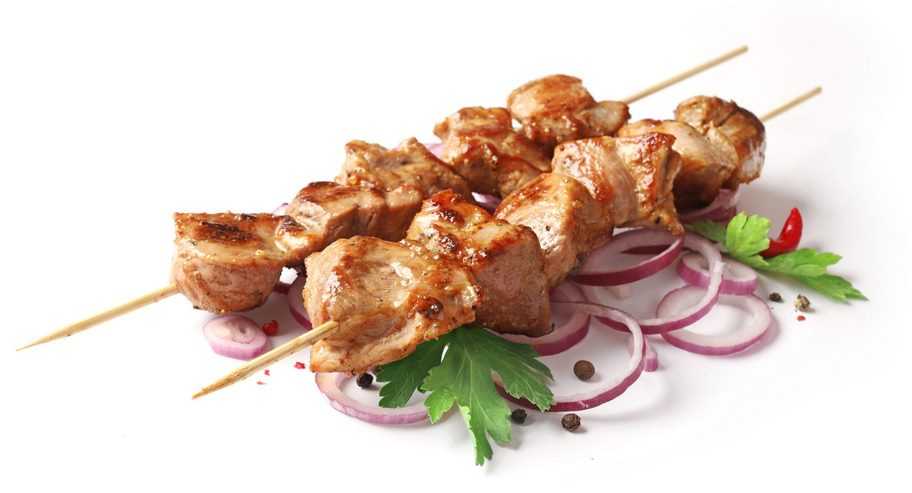 Image du plat : Brochettes de porc chachlik cuites au four
