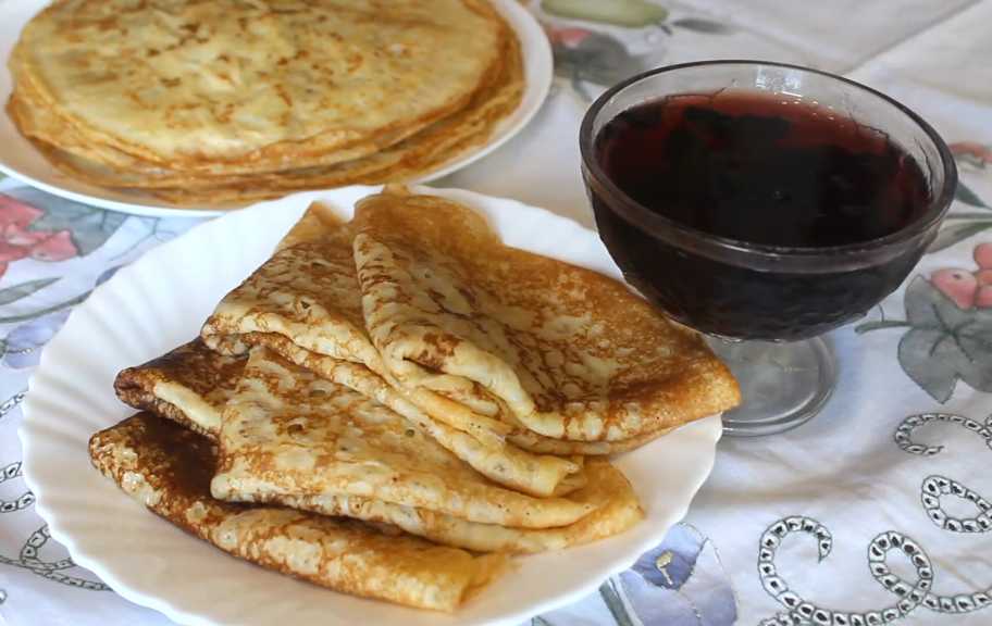 Recette : Crêpes au lait en poudre et aux œufs