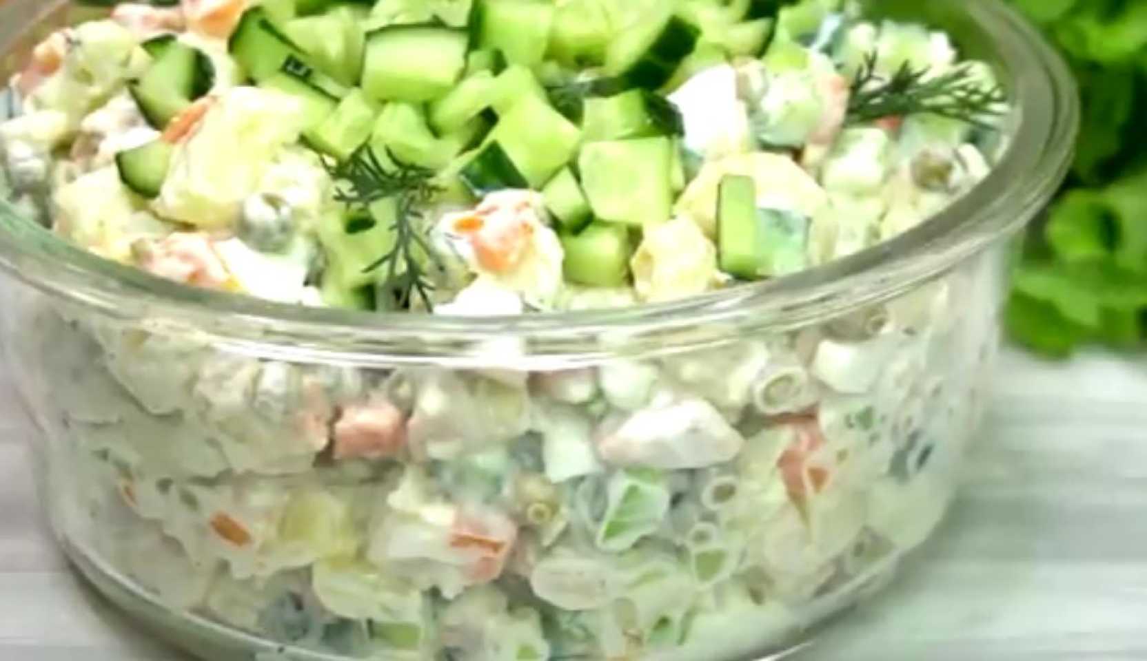 Image du plat : Salade Olivier au concombre frais