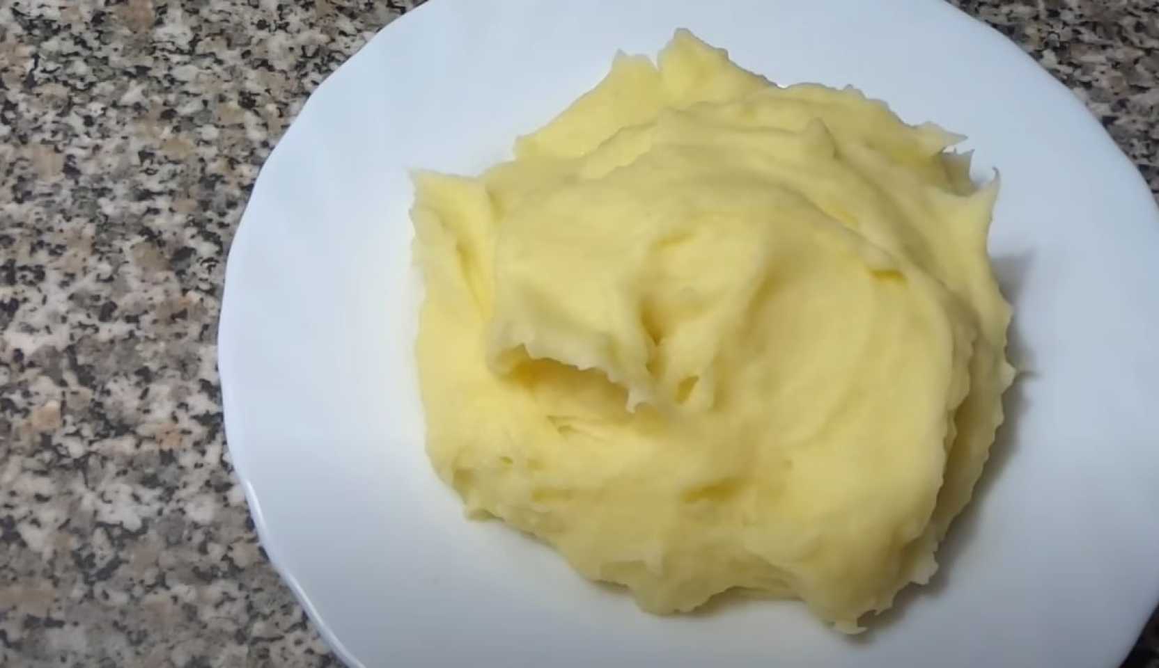 Image du plat : Purée de pommes de terre au lait et au beurre