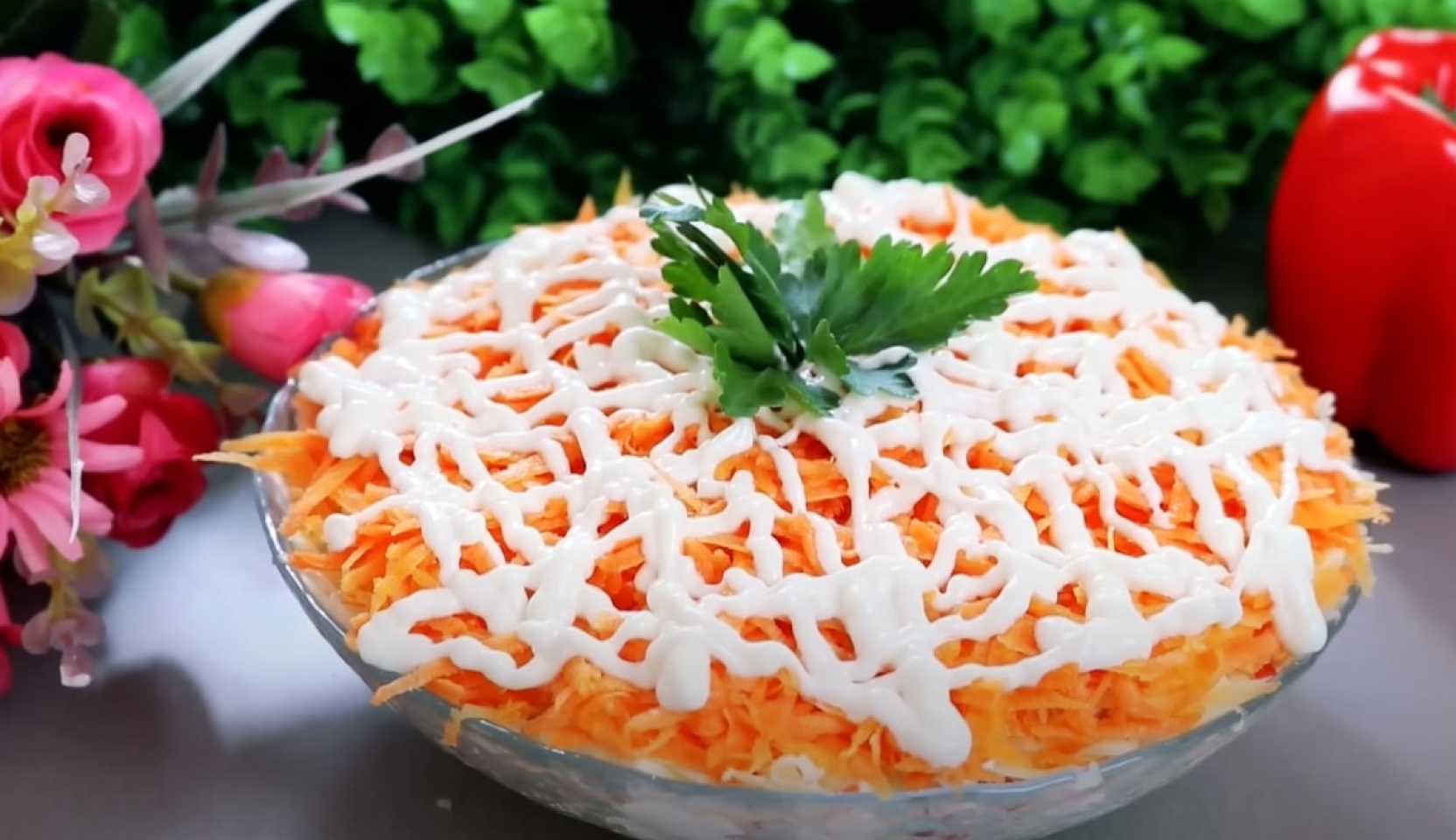 Image du plat : Salade veloutée aux bâtonnets de crabe