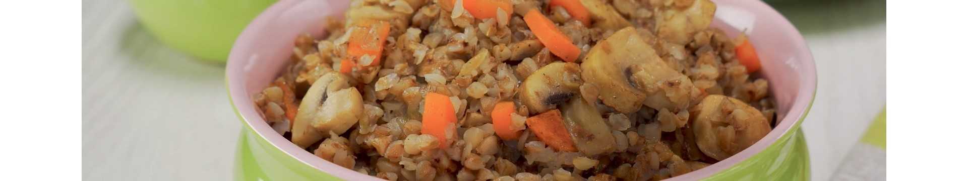 Recette du « porridge de sarrasin aux champignons »