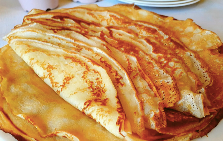 Recette : Crêpes au kéfir et à l'eau bouillante