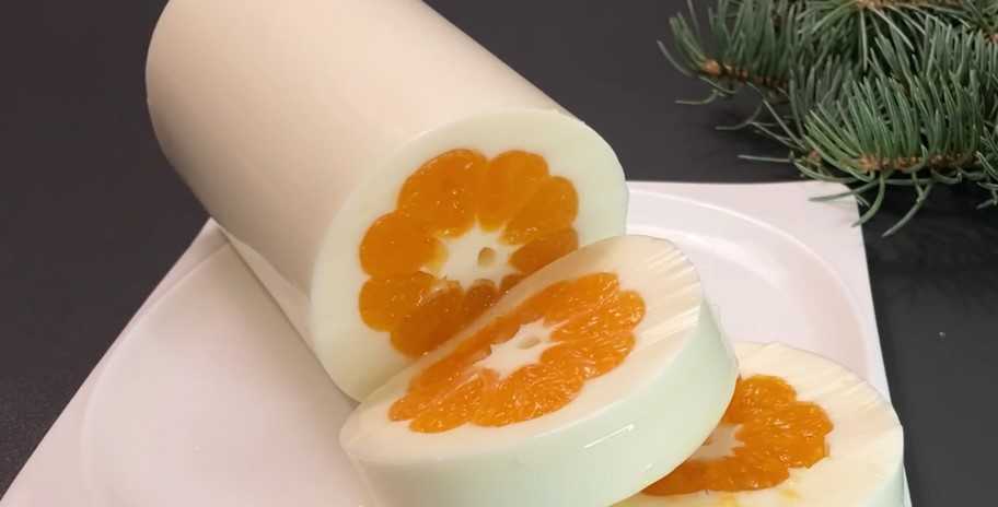 Recette : Dessert au lait et aux mandarines