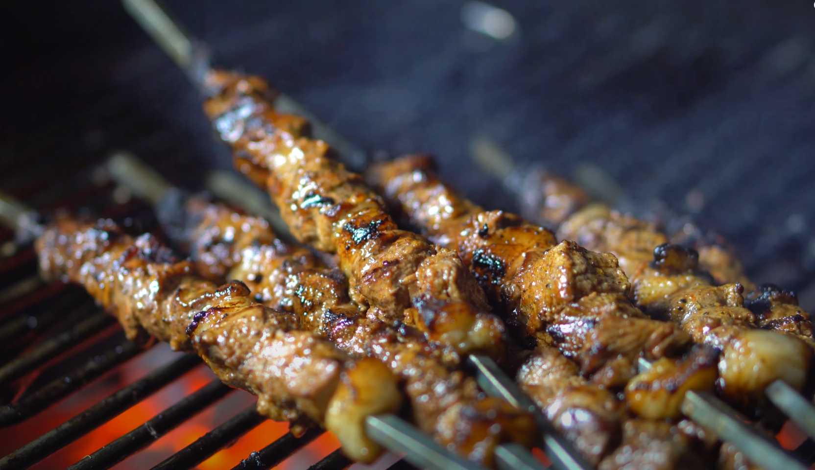 Image du plat : Brochette d'agneau grillée