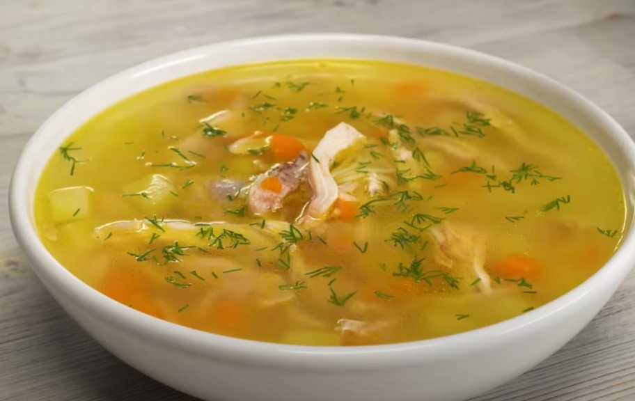 Recette : Soupe classique au poulet et aux nouilles
