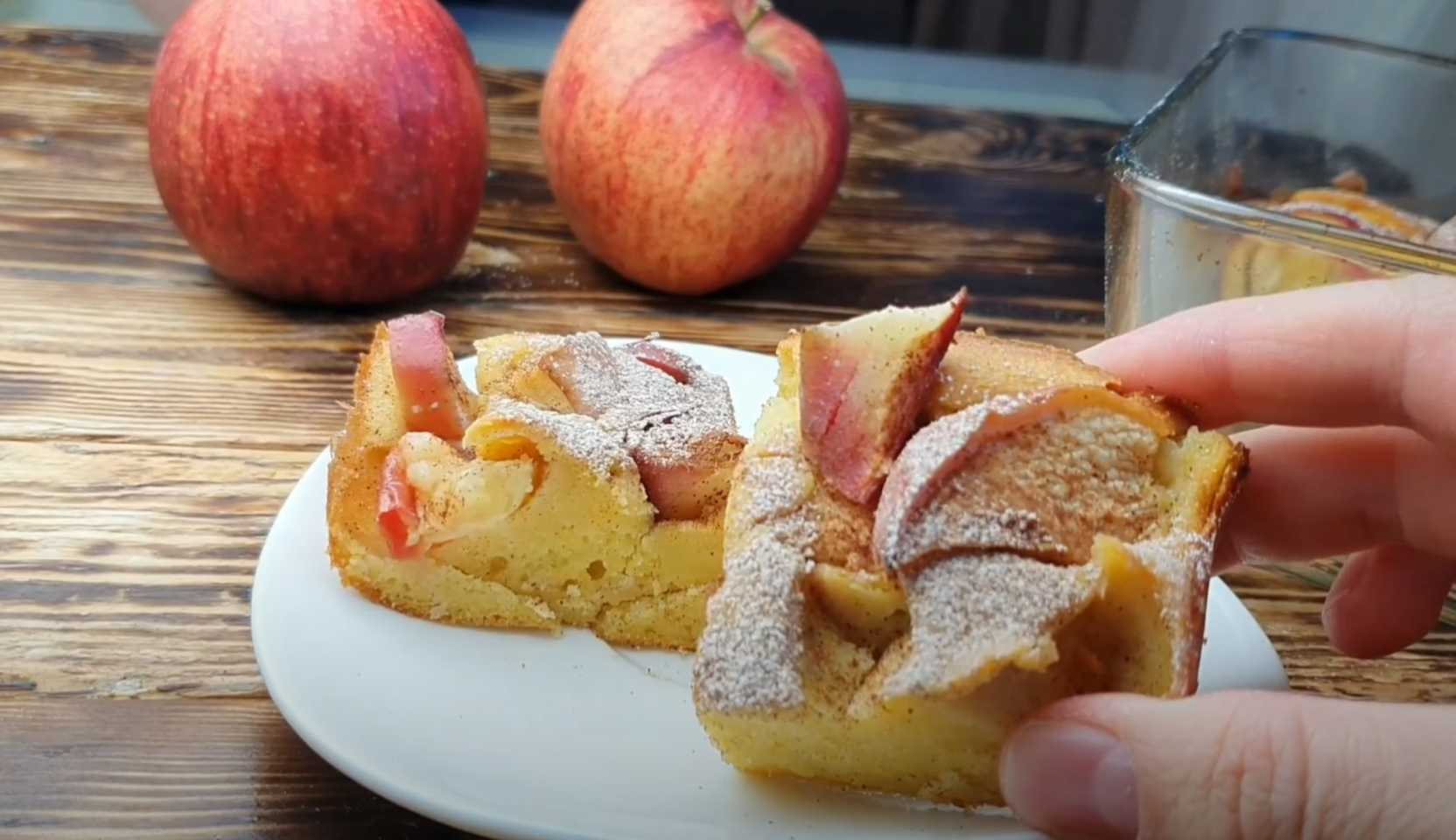 Image du plat : Charlotte saine à la farine de maïs