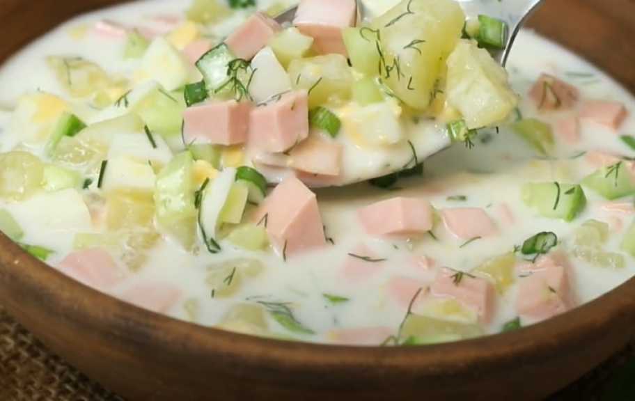 Recette : Okroshka sur tan