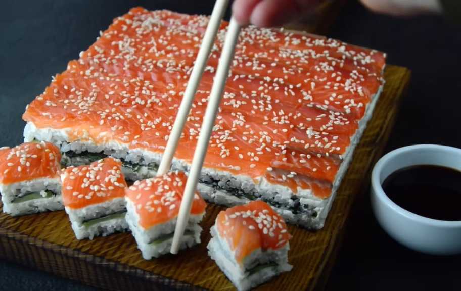 Recette : Gâteau de sushi
