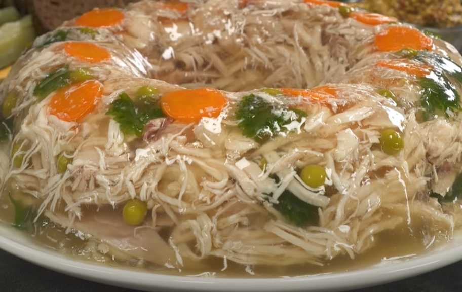 Recette : Poulet en gelée