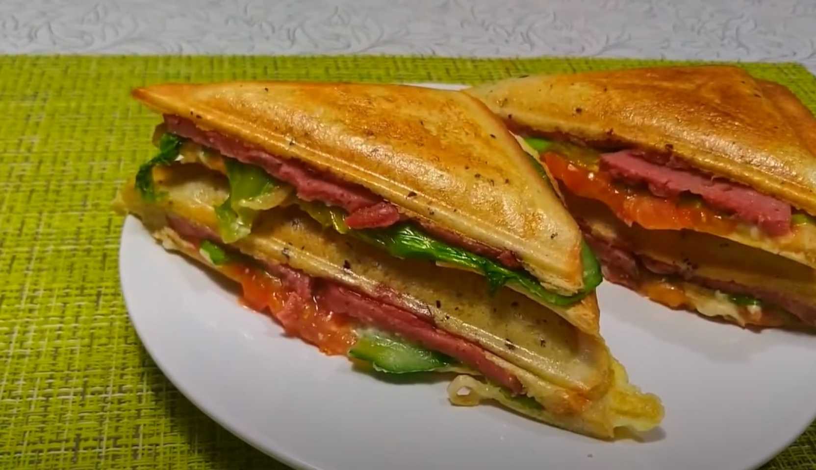 Image du plat : Sandwich cuit dans un four multiple