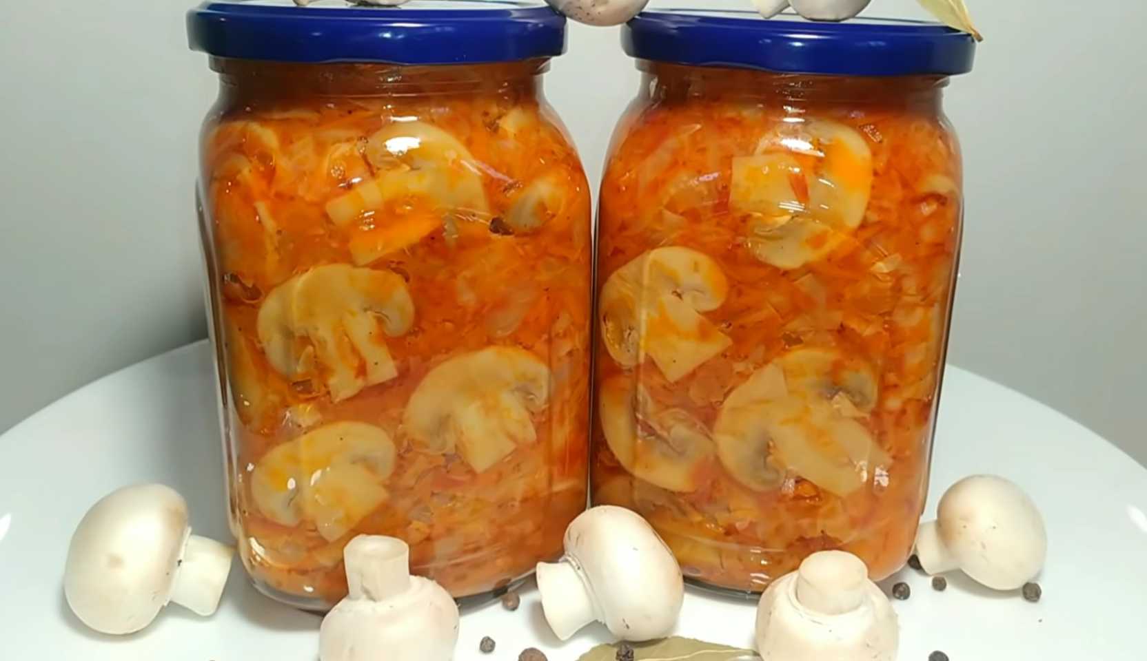 Image du plat : Solyanka aux champignons pour l’hiver