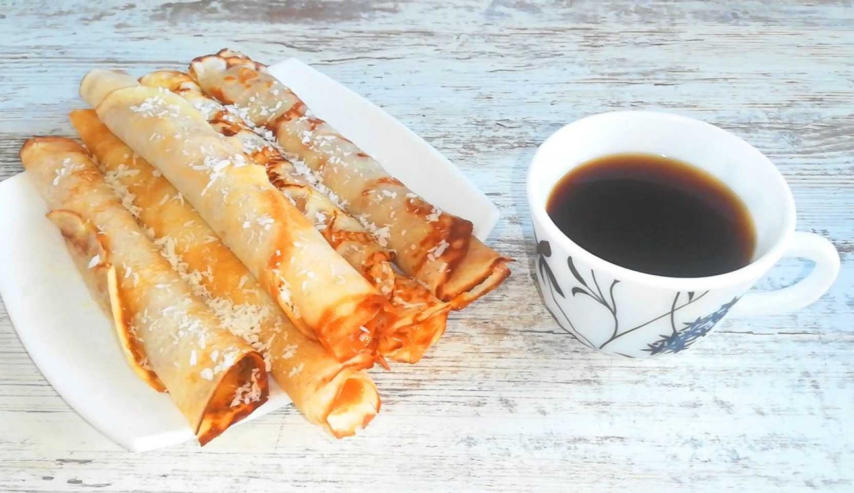 Image du plat : Crêpes au lait de coco