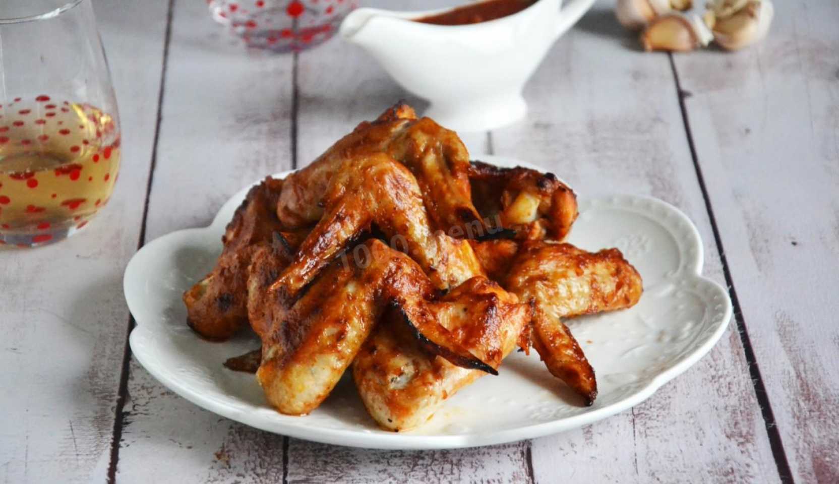 Image du plat : Ailes de poulet panées cuites au four