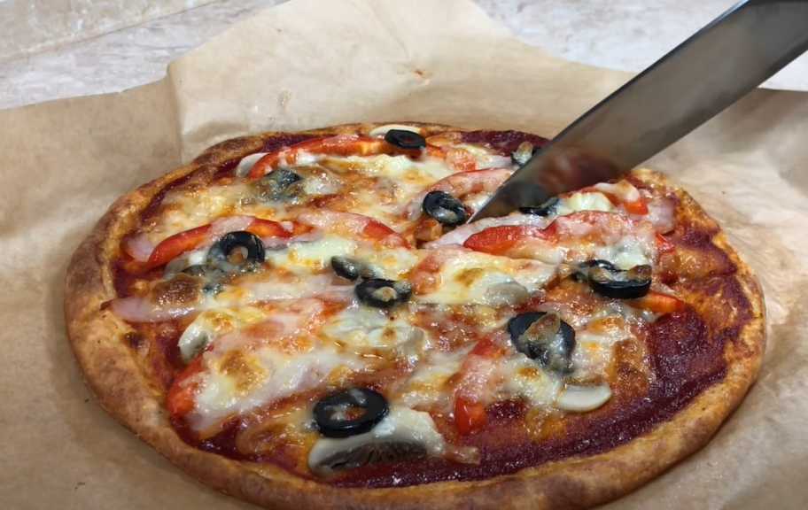 Recette : Pizza sans farine