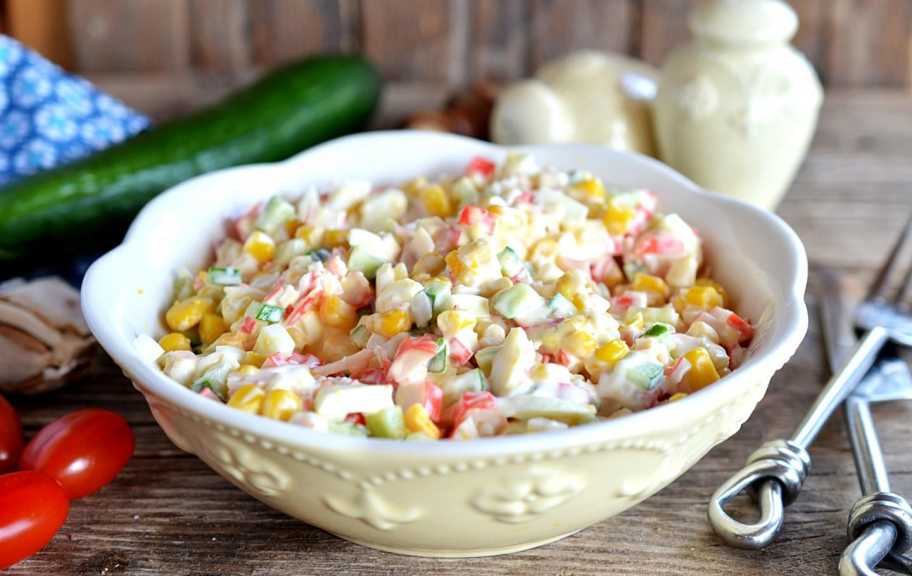 Recette : Salade de crabe saine