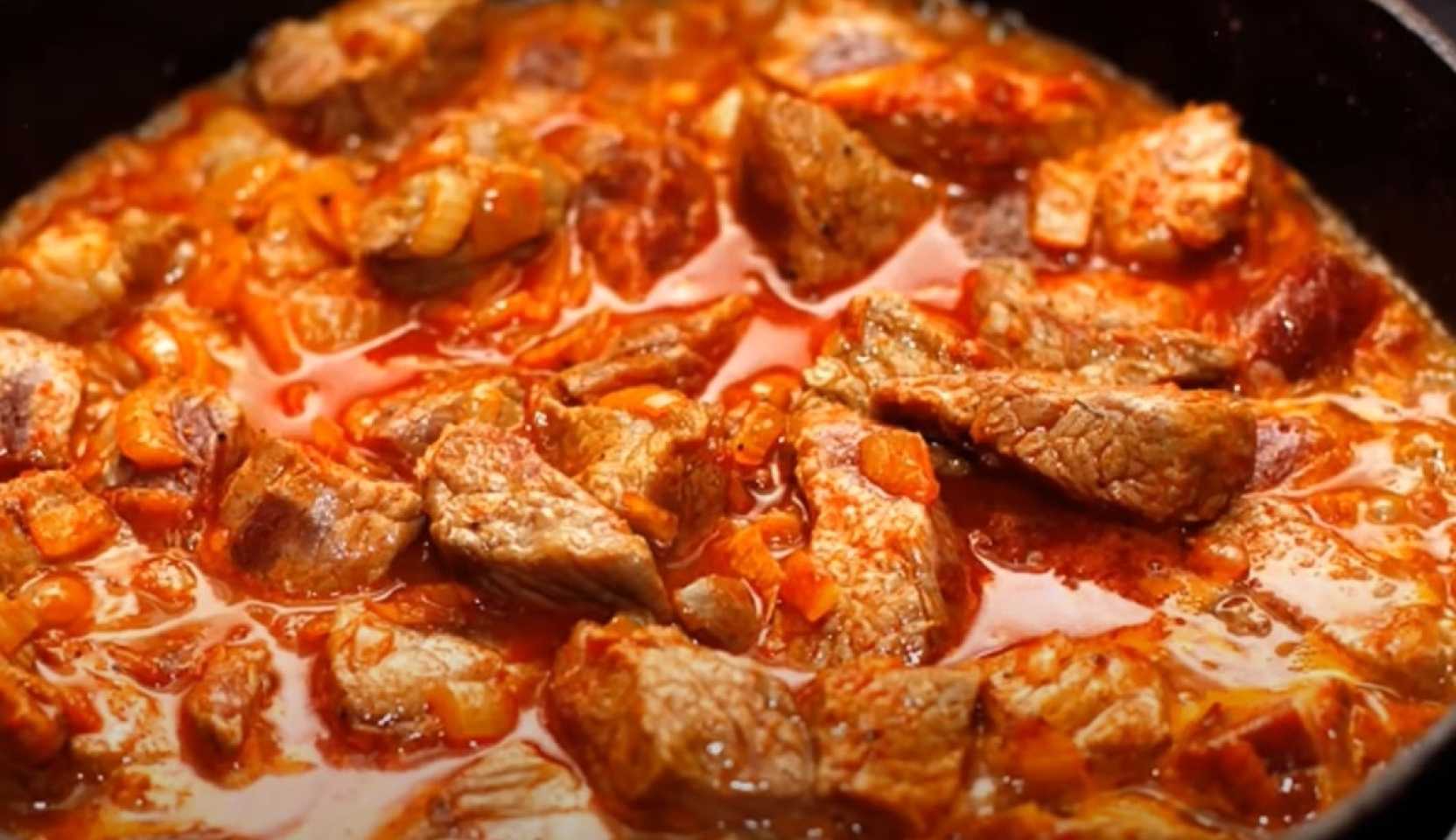 Image du plat : Goulash de bœuf en sauce