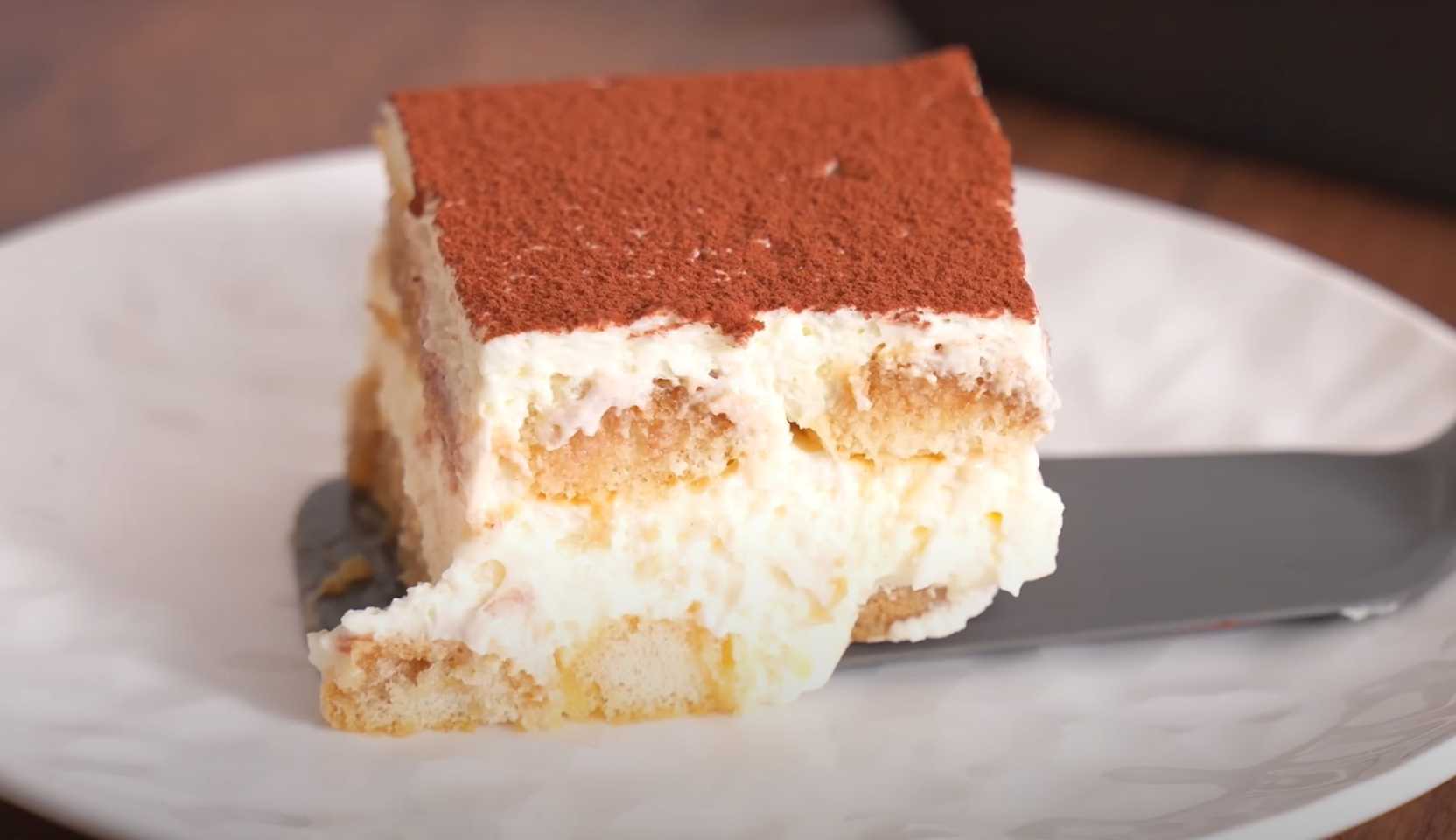 Image du plat : Tiramisu au mascarpone et biscuits à la cuillère