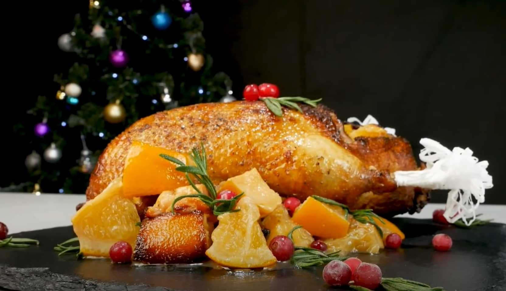 Image du plat : Canard festif aux oranges