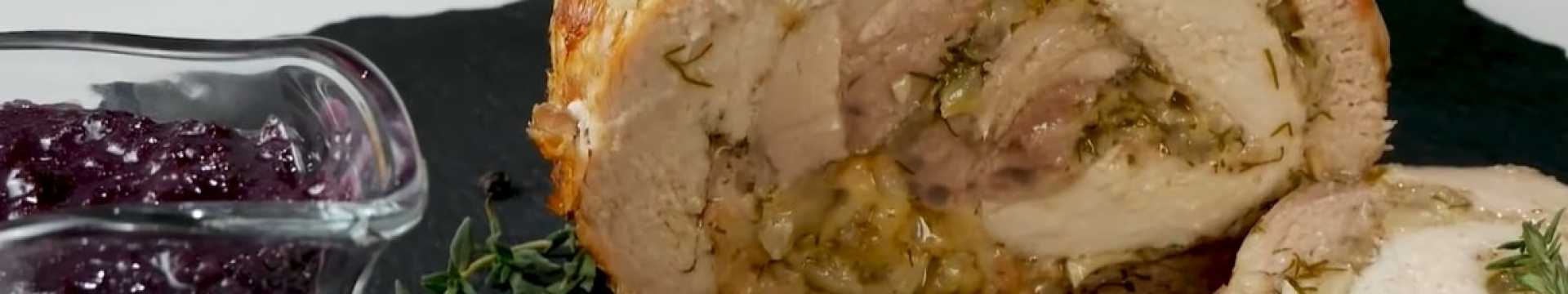 Pain de viande à la sauce au vin