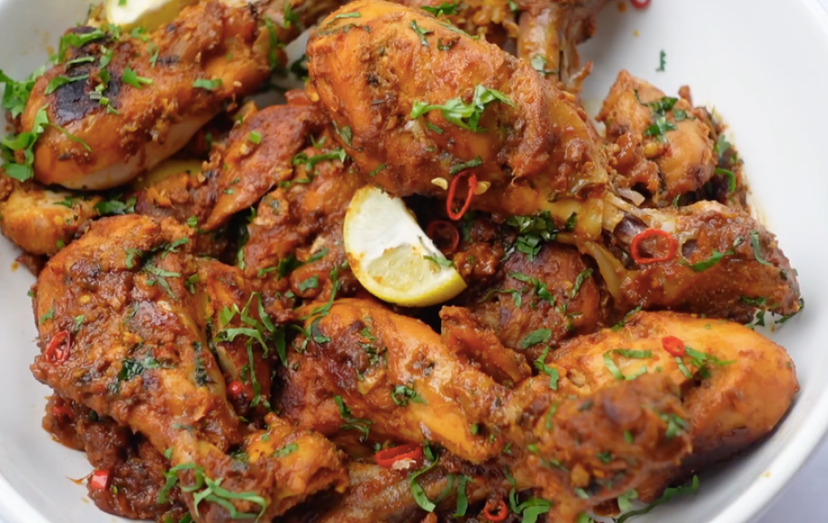 Recette : Cuisses de poulet épicées