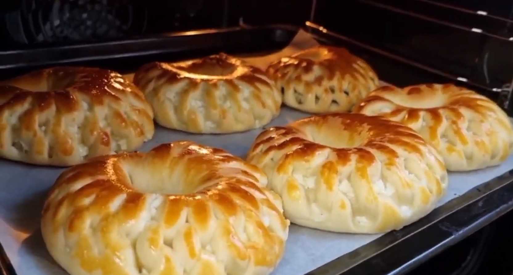 Image du plat : Anneaux tressés au fromage blanc
