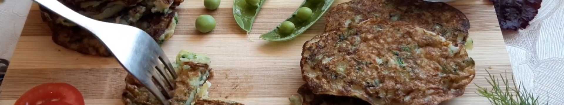 Crêpes de courgettes à la farine de riz