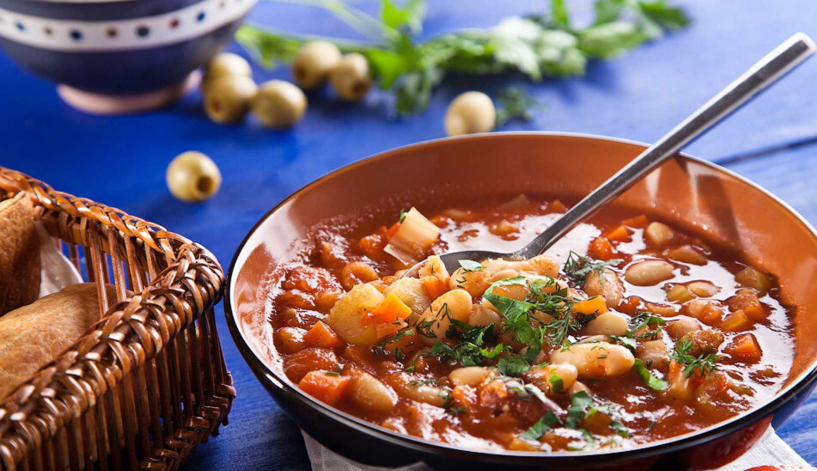 Image du plat : Ragoût végétalien de haricots blancs et de pommes de terre