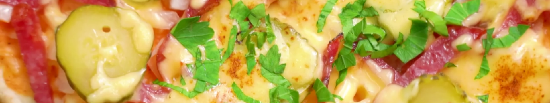 Pizza à la poêle sans crème aigre