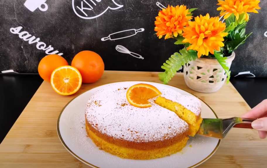 Recette : Gâteau italien à l'orange