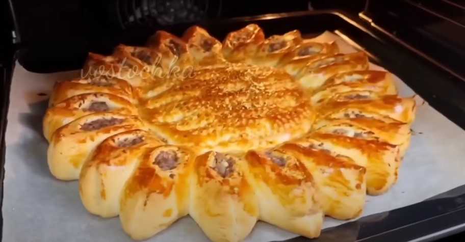 Recette : Tourte à la viande « Soleil »