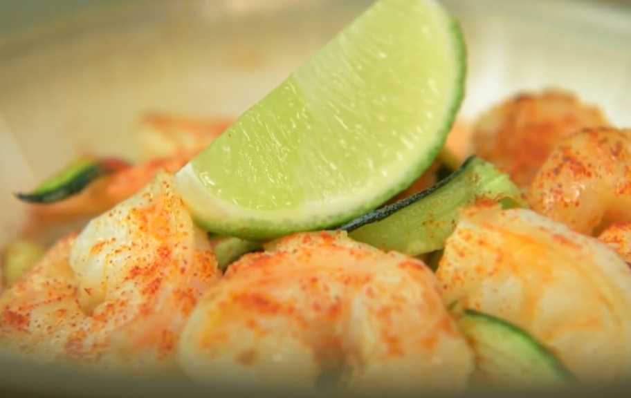 Recette : Pappardelle aux crevettes et aux courgettes