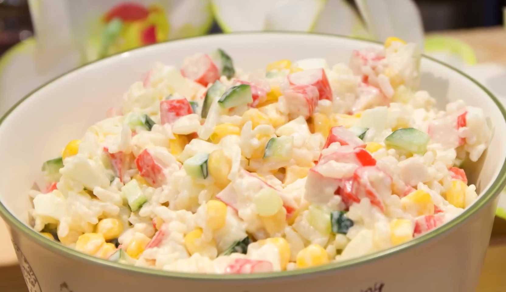 Image du plat : Salade de crabe aux oignons