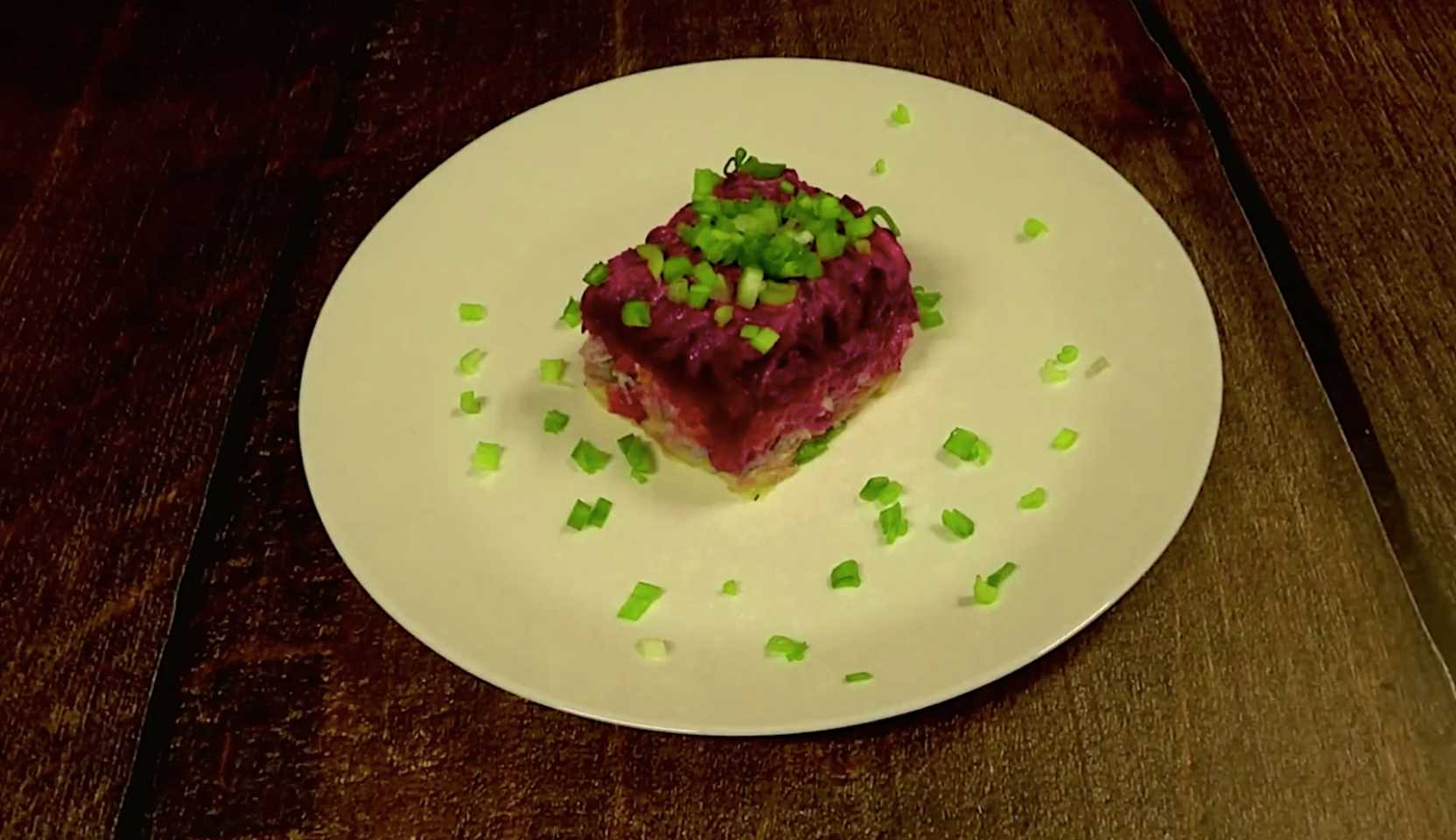 Image du plat : Hareng sous une peau de fourrure, sans œufs