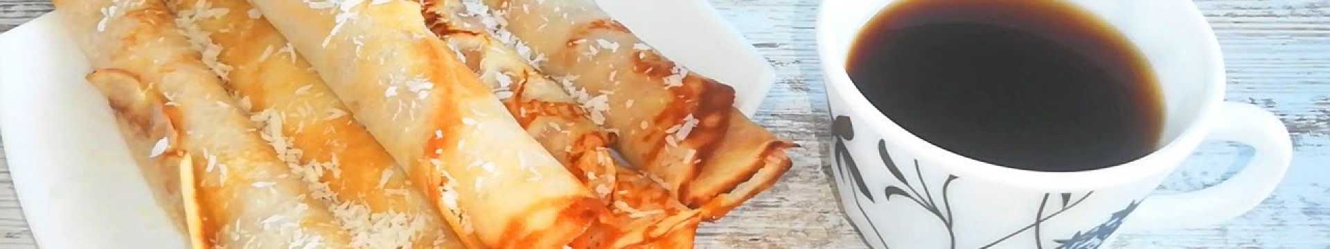 Crêpes au lait de coco