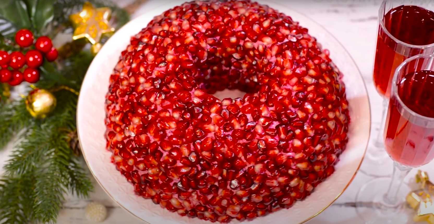 Image du plat : Salade de bracelets de grenade au poulet