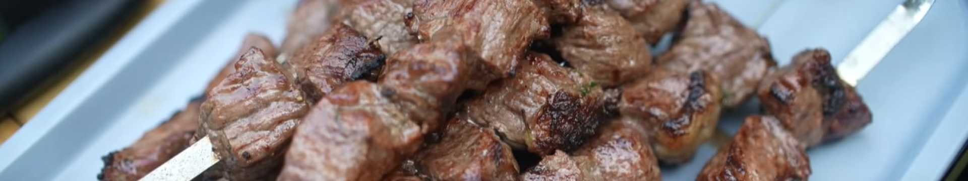 Brochettes de bœuf au four