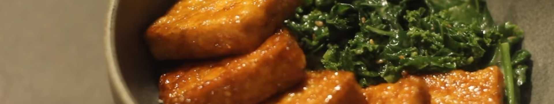 Donburi au tofu frit