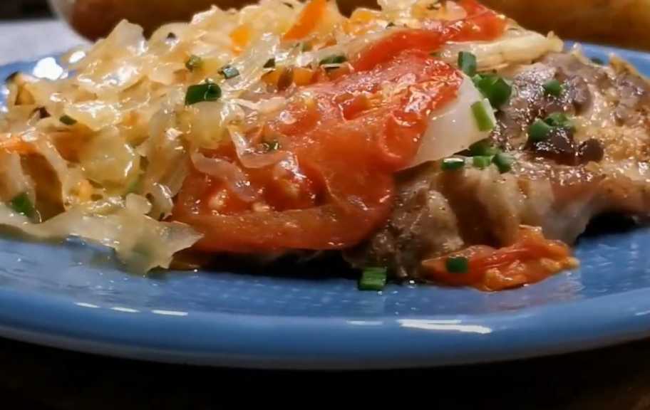 Recette : Porc rôti au chou