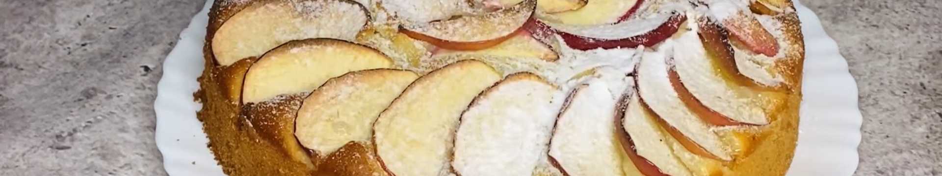 Charlotte aux pommes et au kéfir