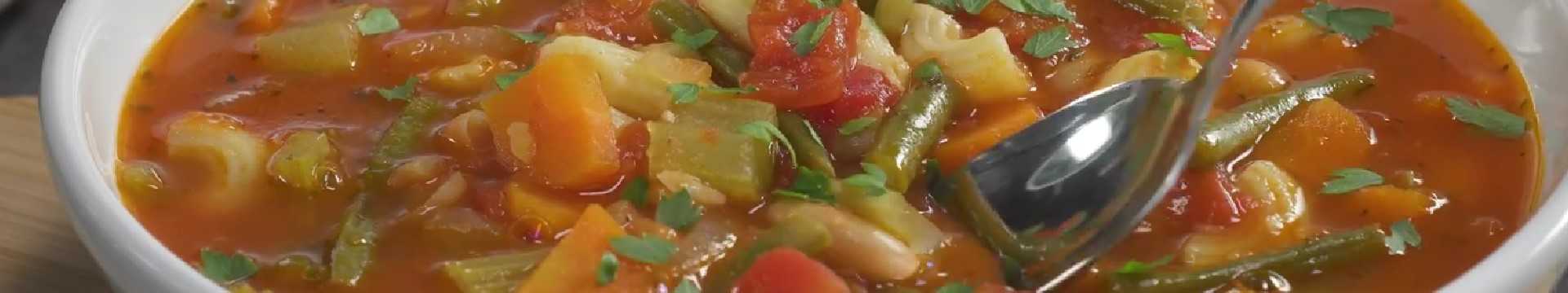 Soupe minestrone classique