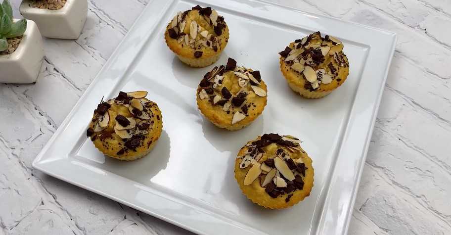 Recette : Muffins aux amandes
