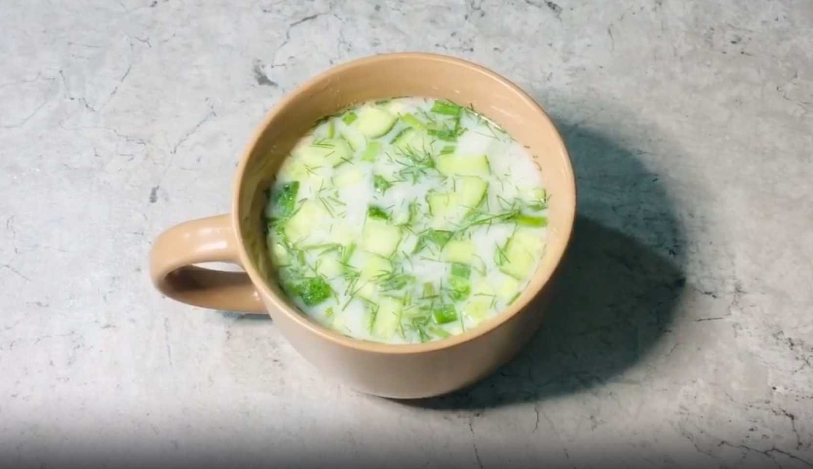 Image du plat : Okroshka au lait
