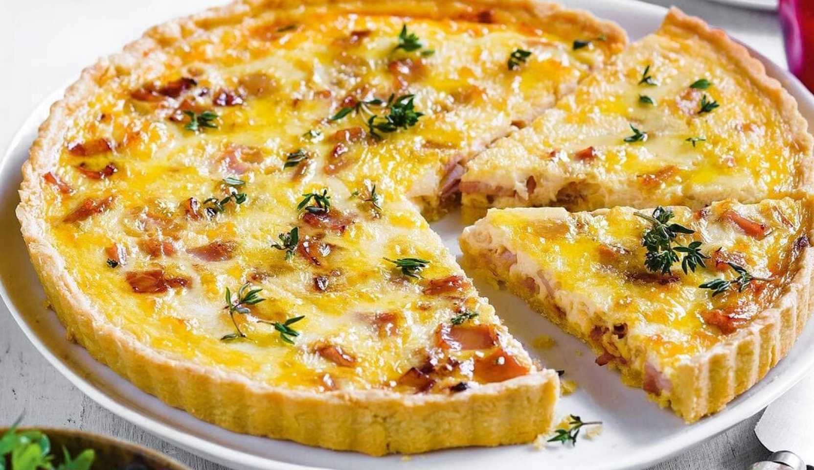 Image du plat : Quiche lorraine classique