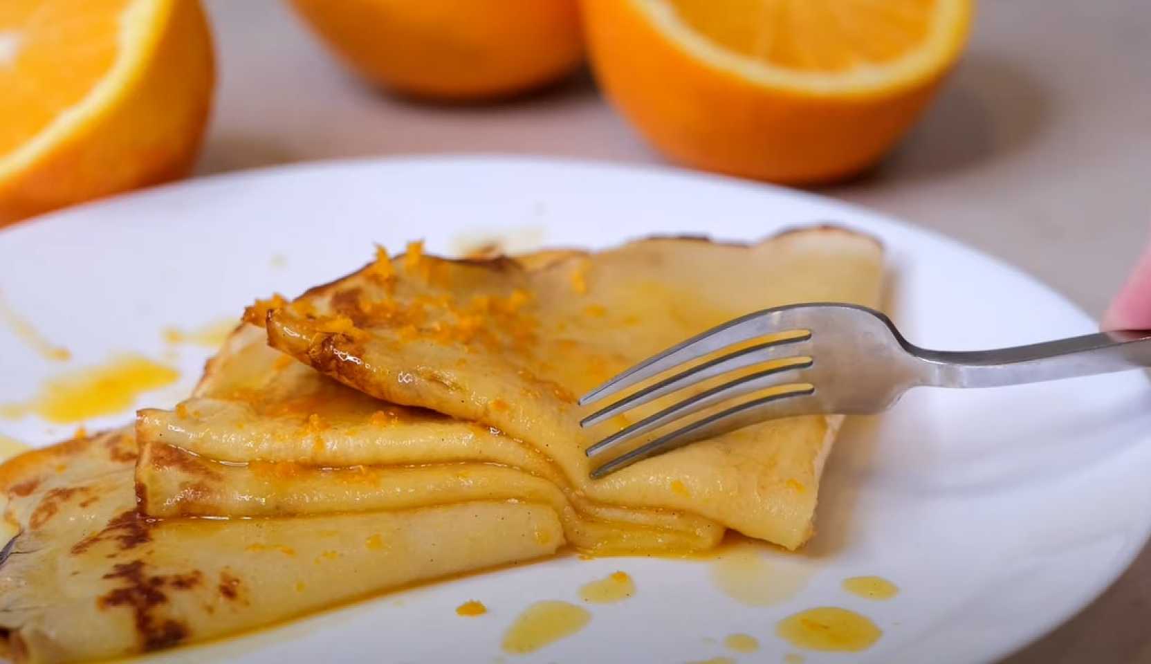Image du plat : Crêpes Suzette