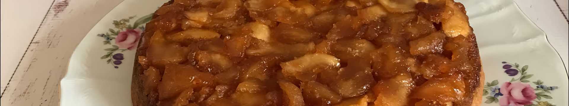 Tarte aux pommes au caramel