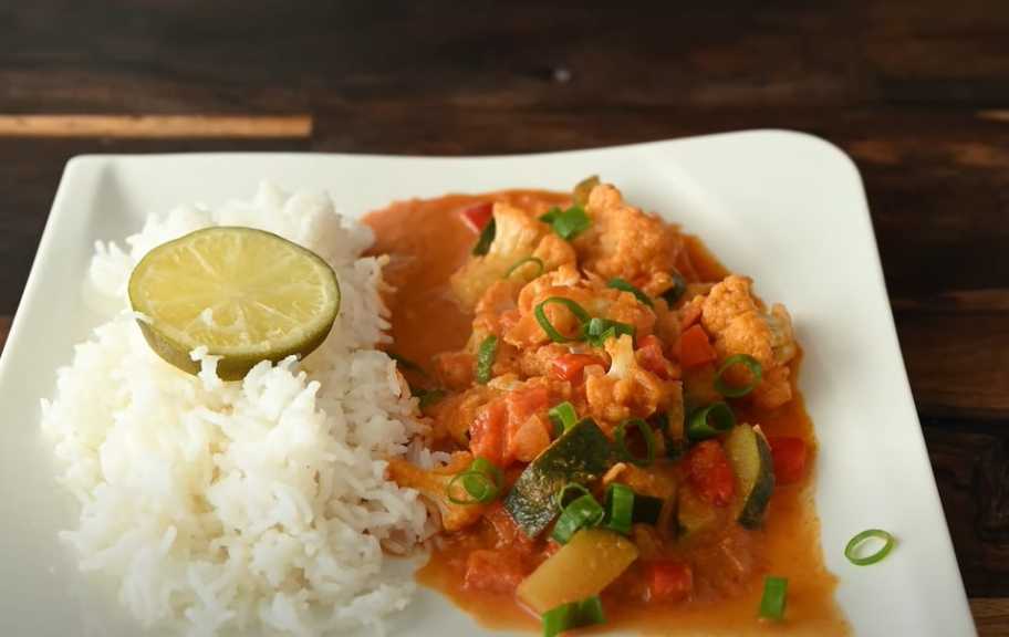 Recette : Curry végétalien