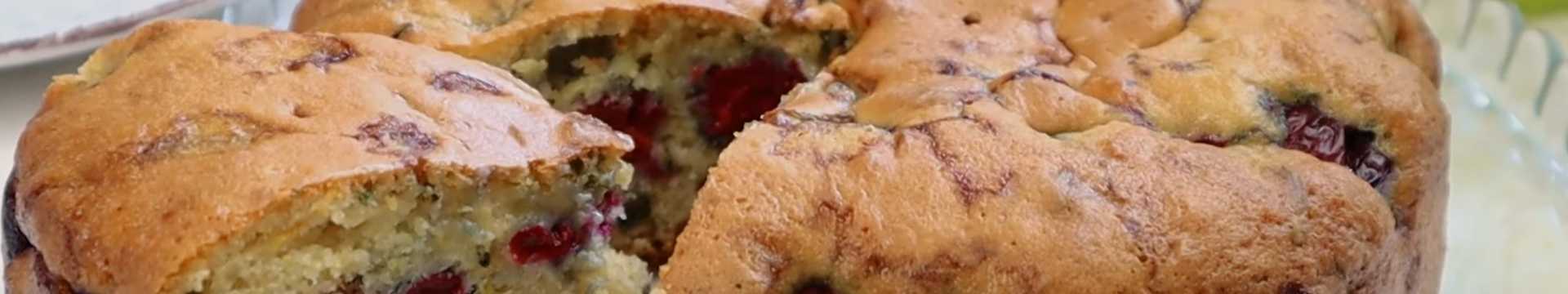 Charlotte aux cerises au four